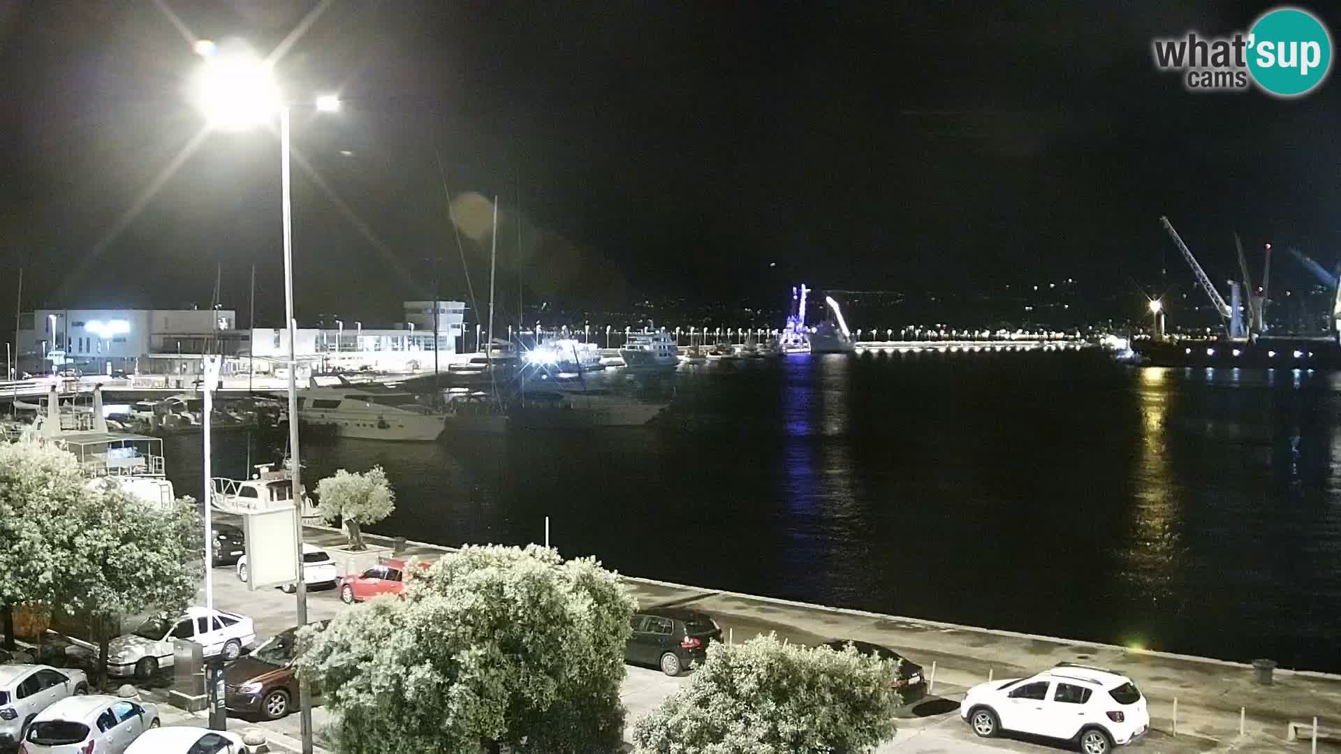 Rijeka – luka i ulica Riva