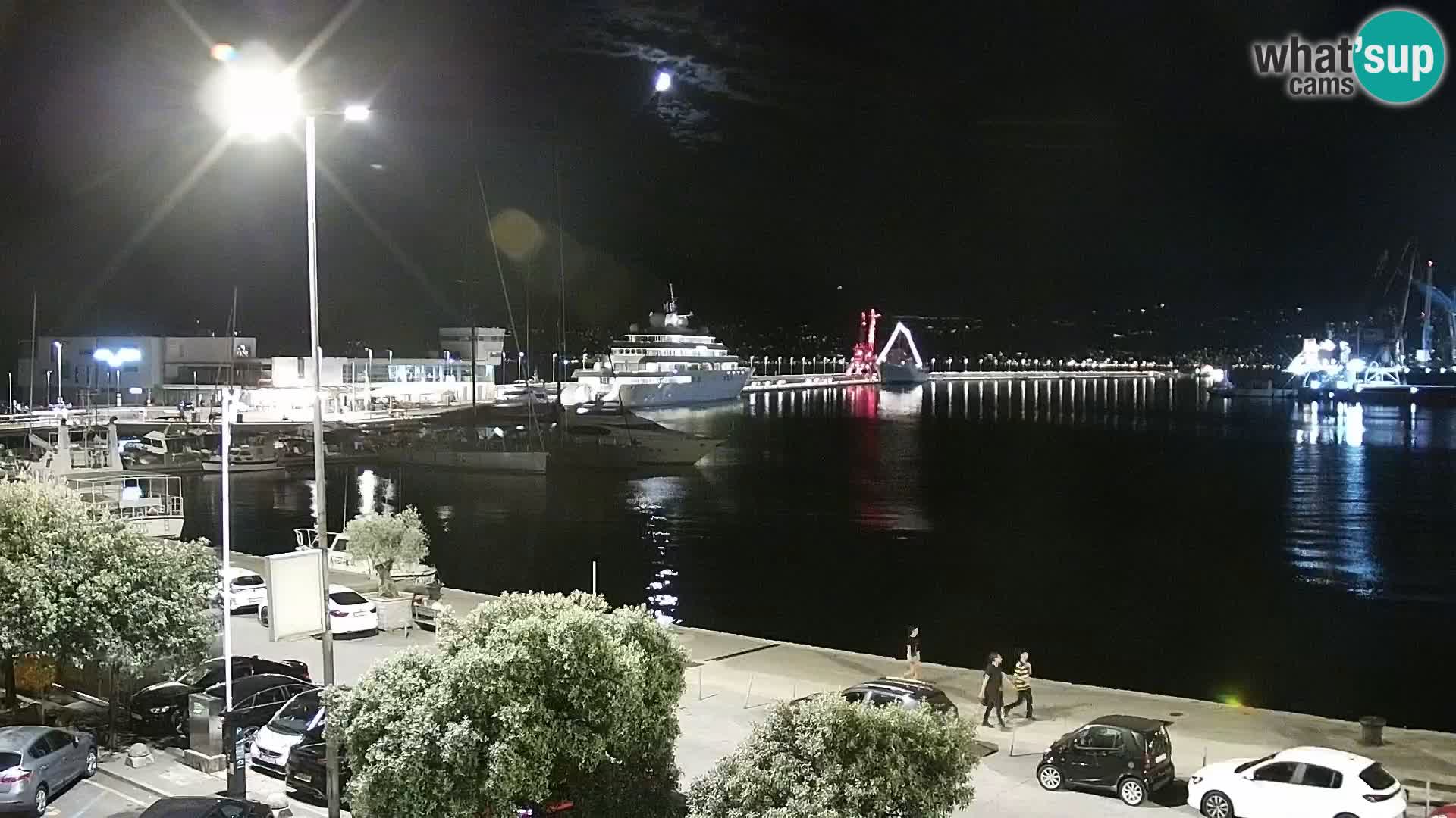 Rijeka – luka i ulica Riva