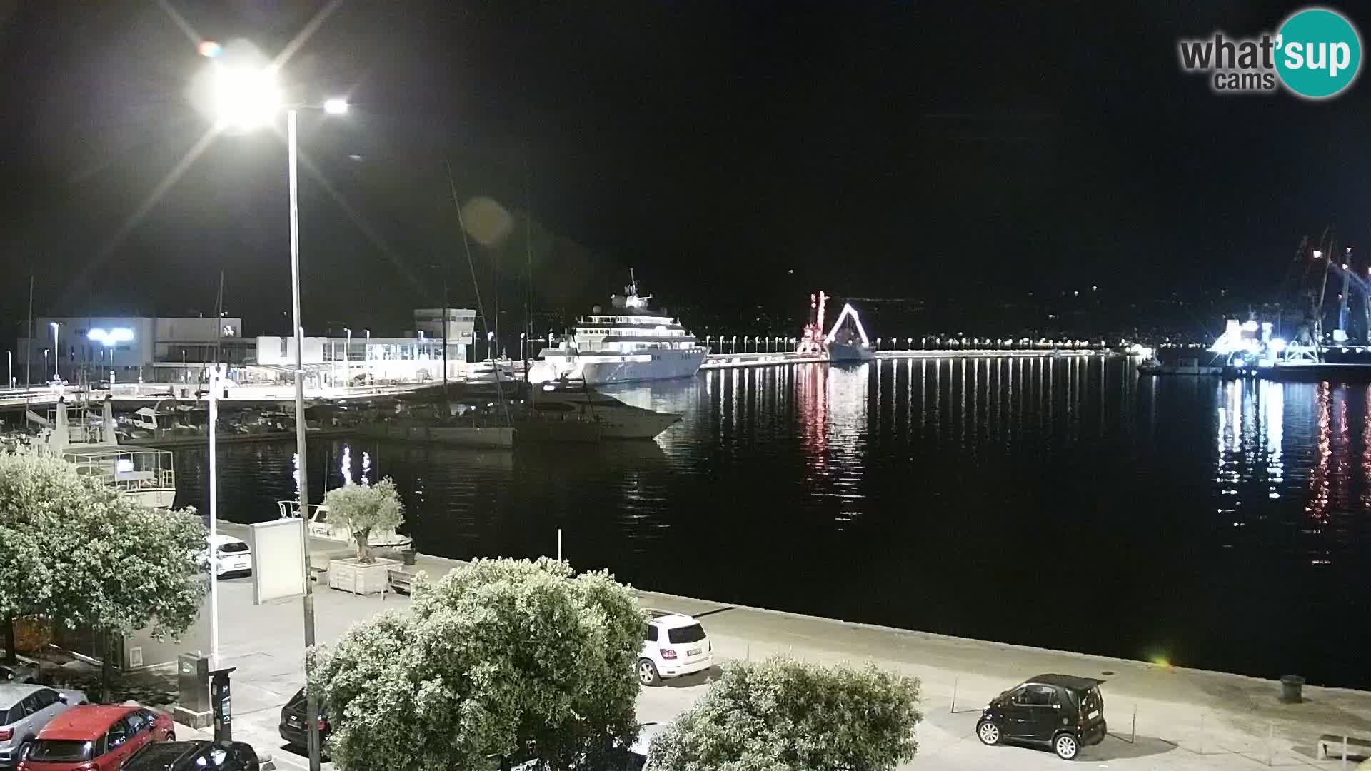 Fiume – Il porto e la Riva