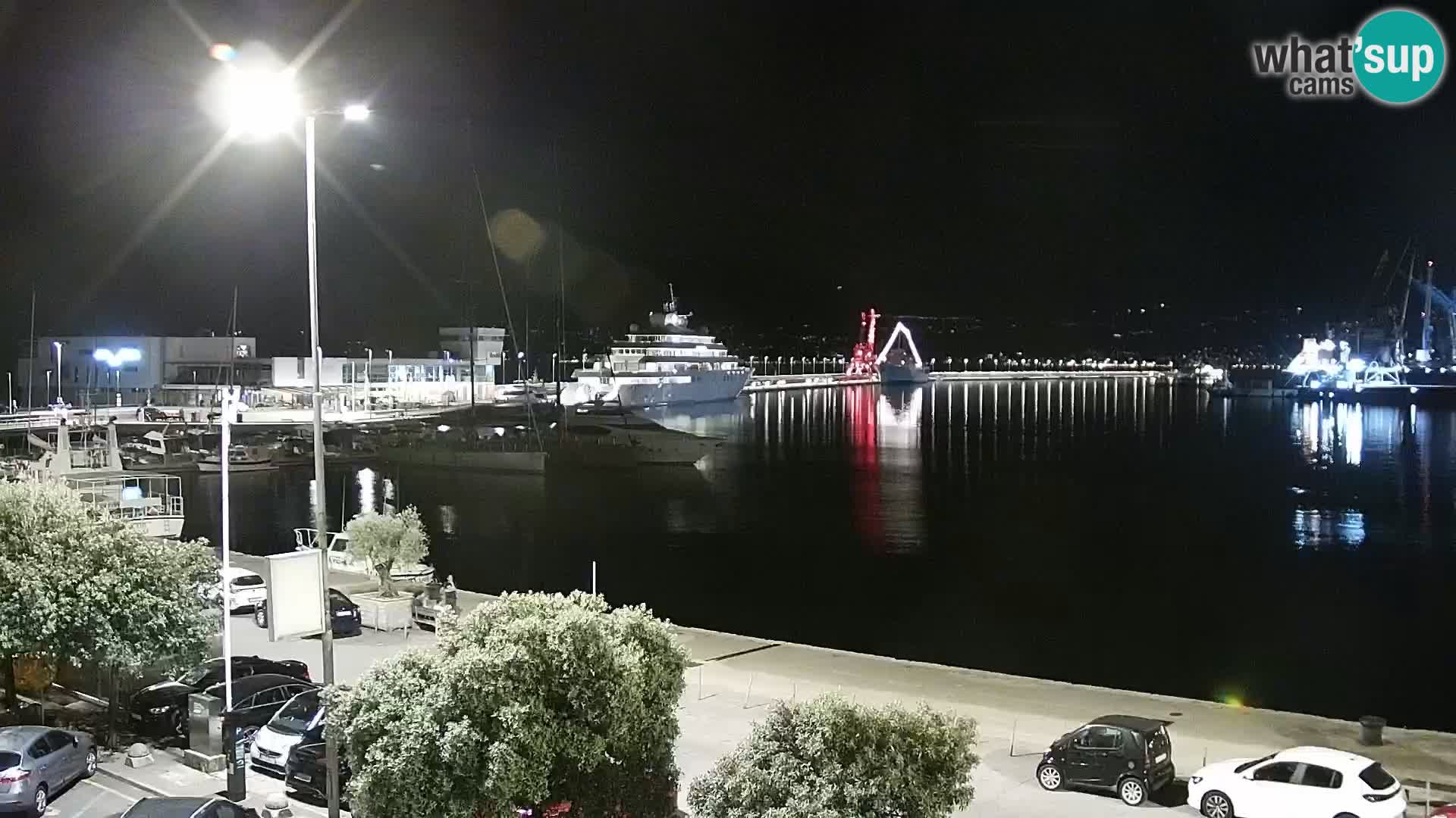 Rijeka – luka i ulica Riva