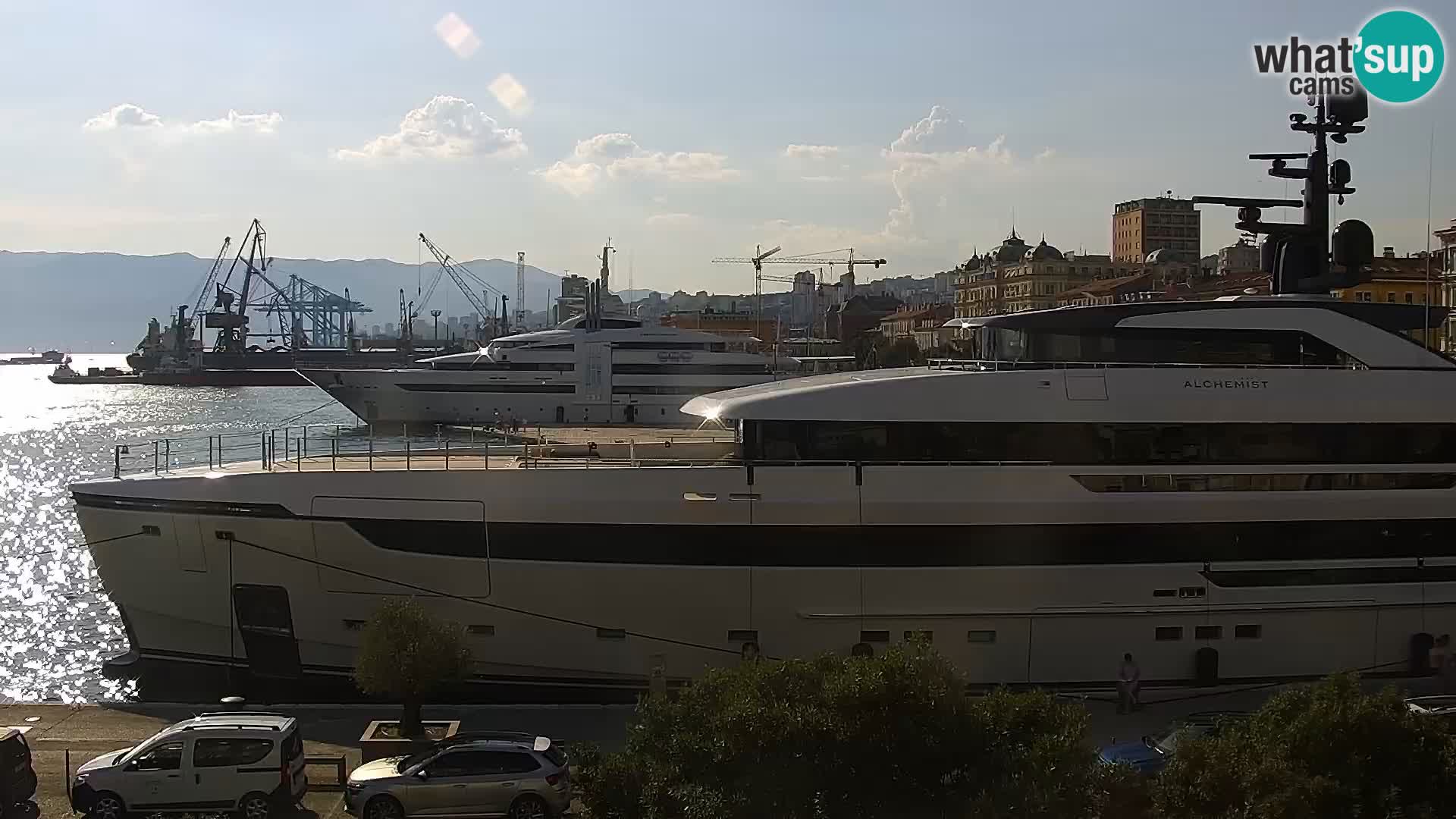 Rijeka – luka i ulica Riva