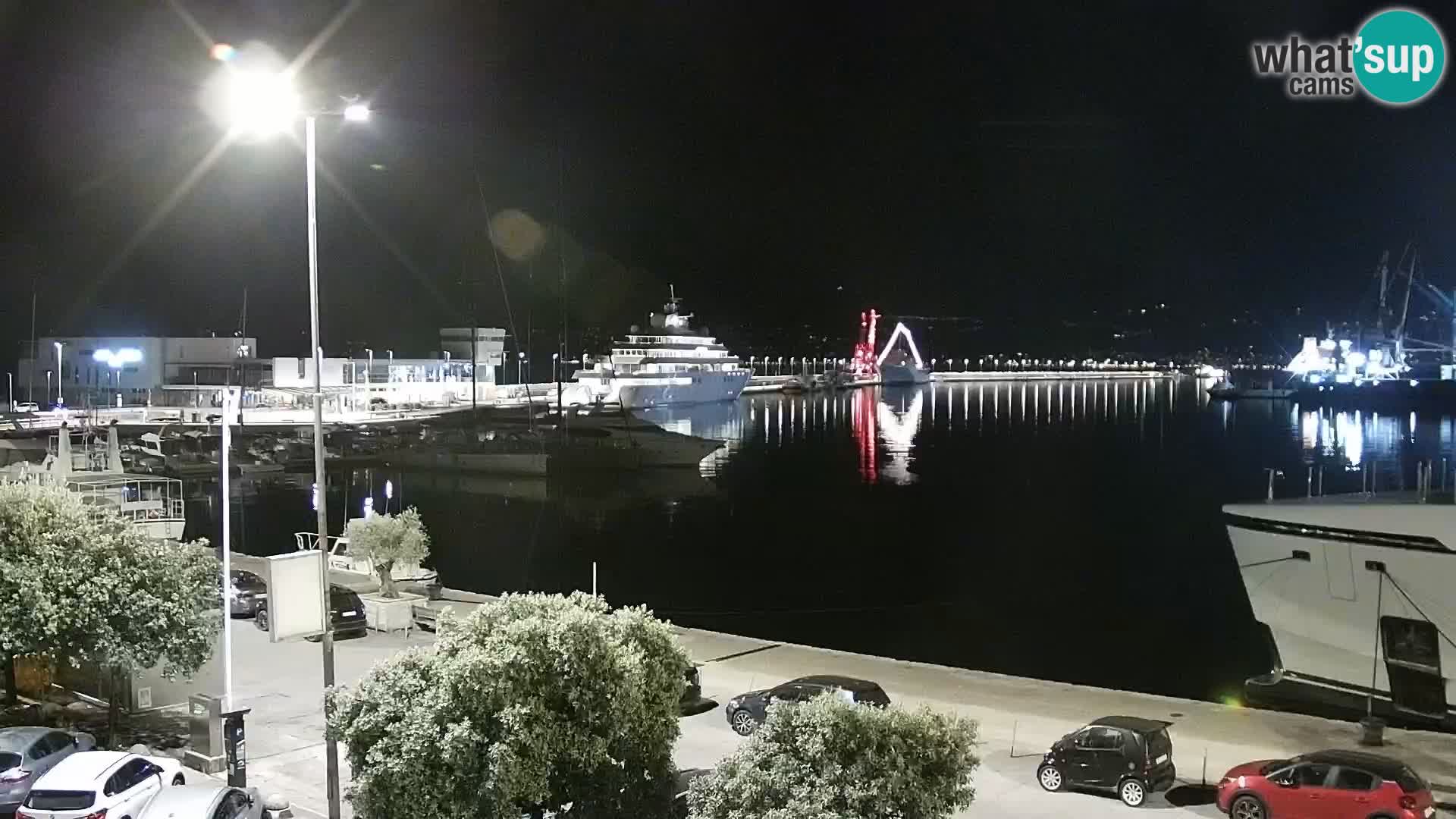 Riva i Marina u Rijeci – Web kamera uživo u Hrvatskoj