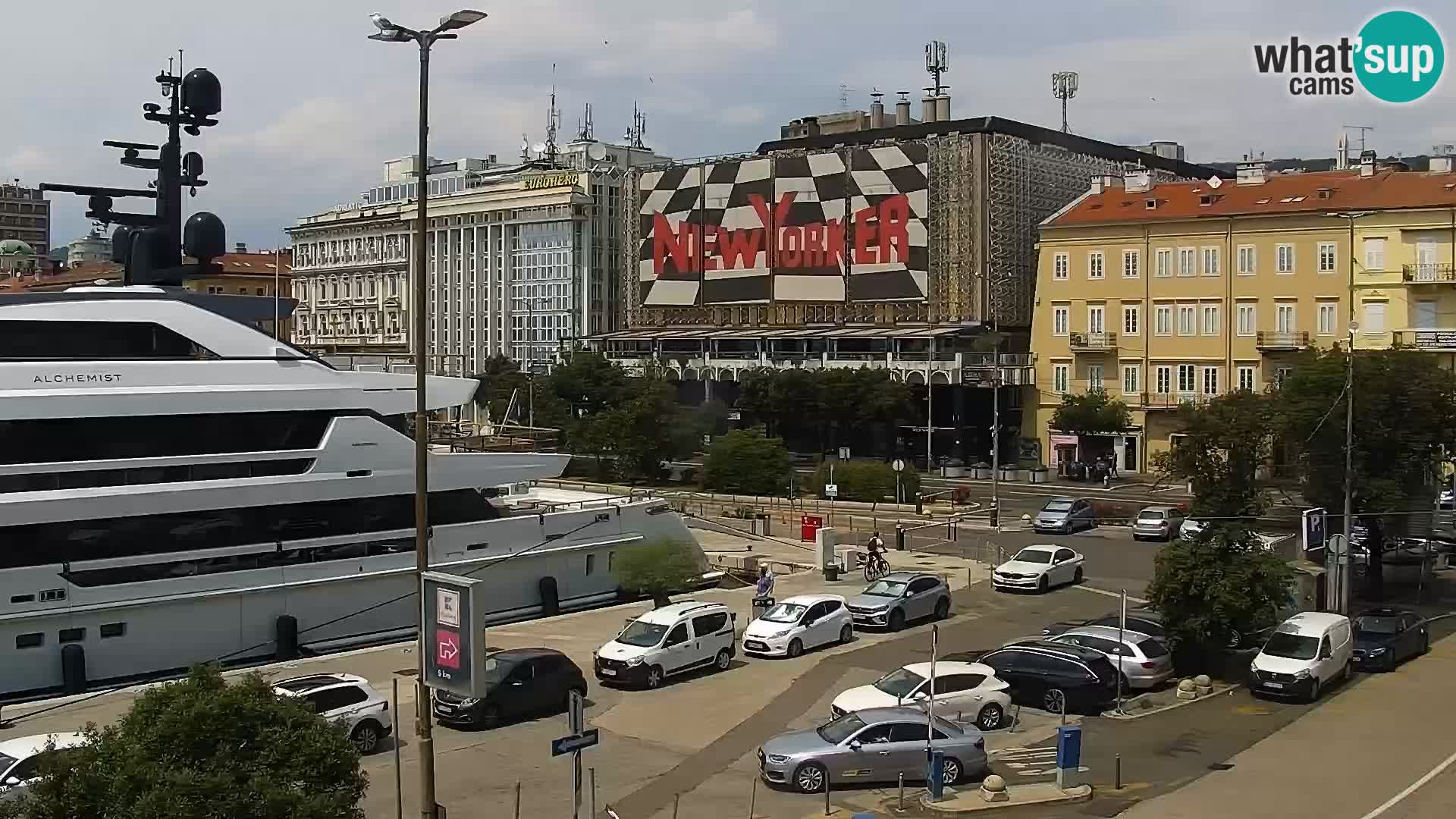 Rijeka – luka i ulica Riva