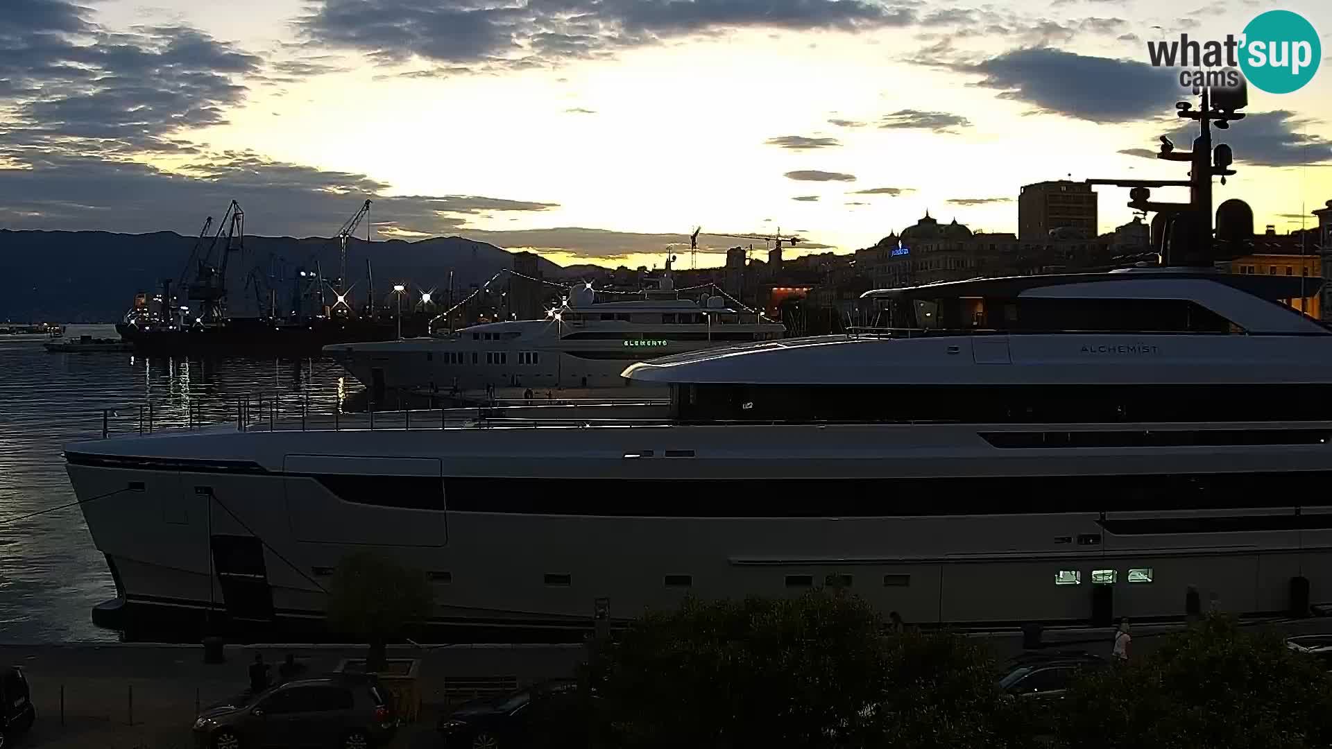 Rijeka – port et Riva