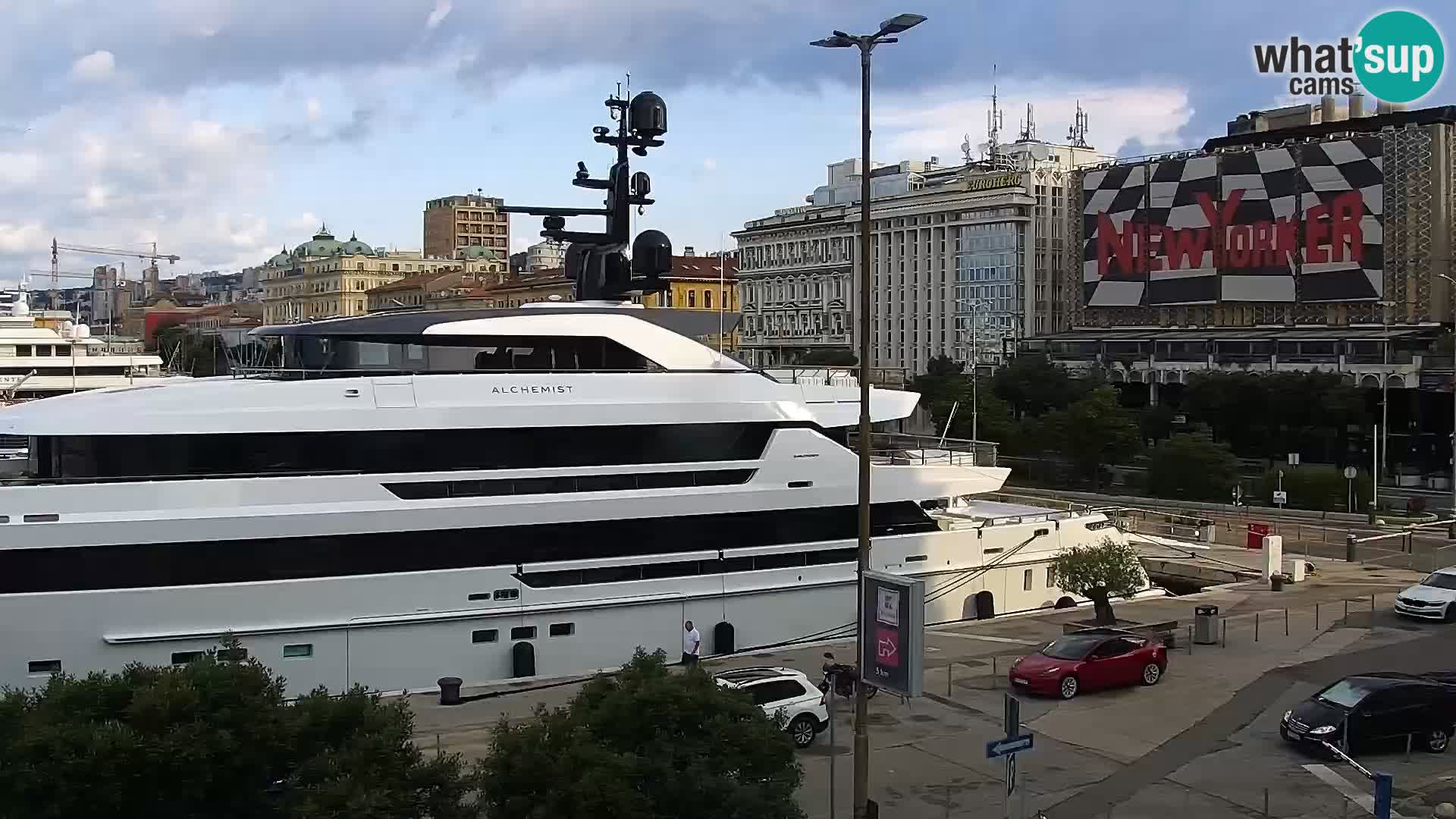 Rijeka – luka i ulica Riva