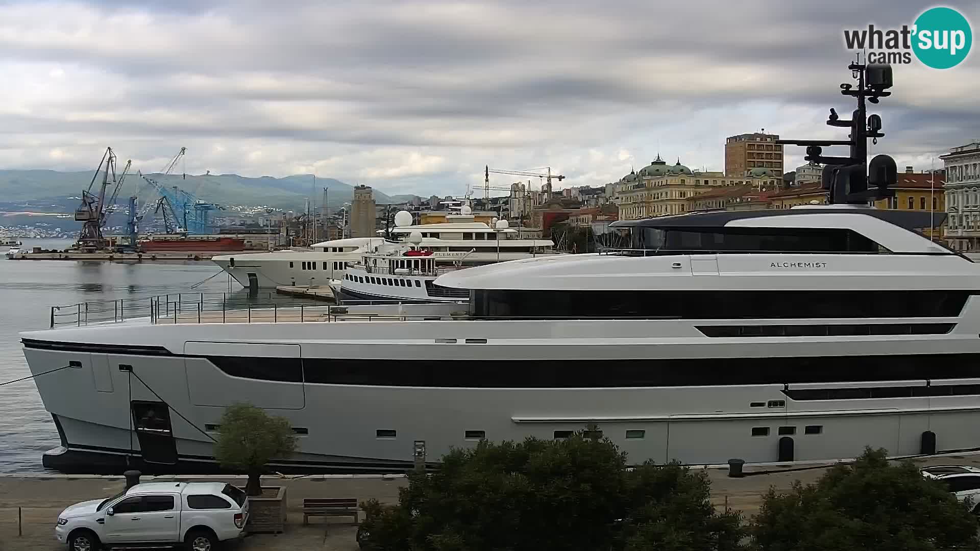 Rijeka – luka i ulica Riva