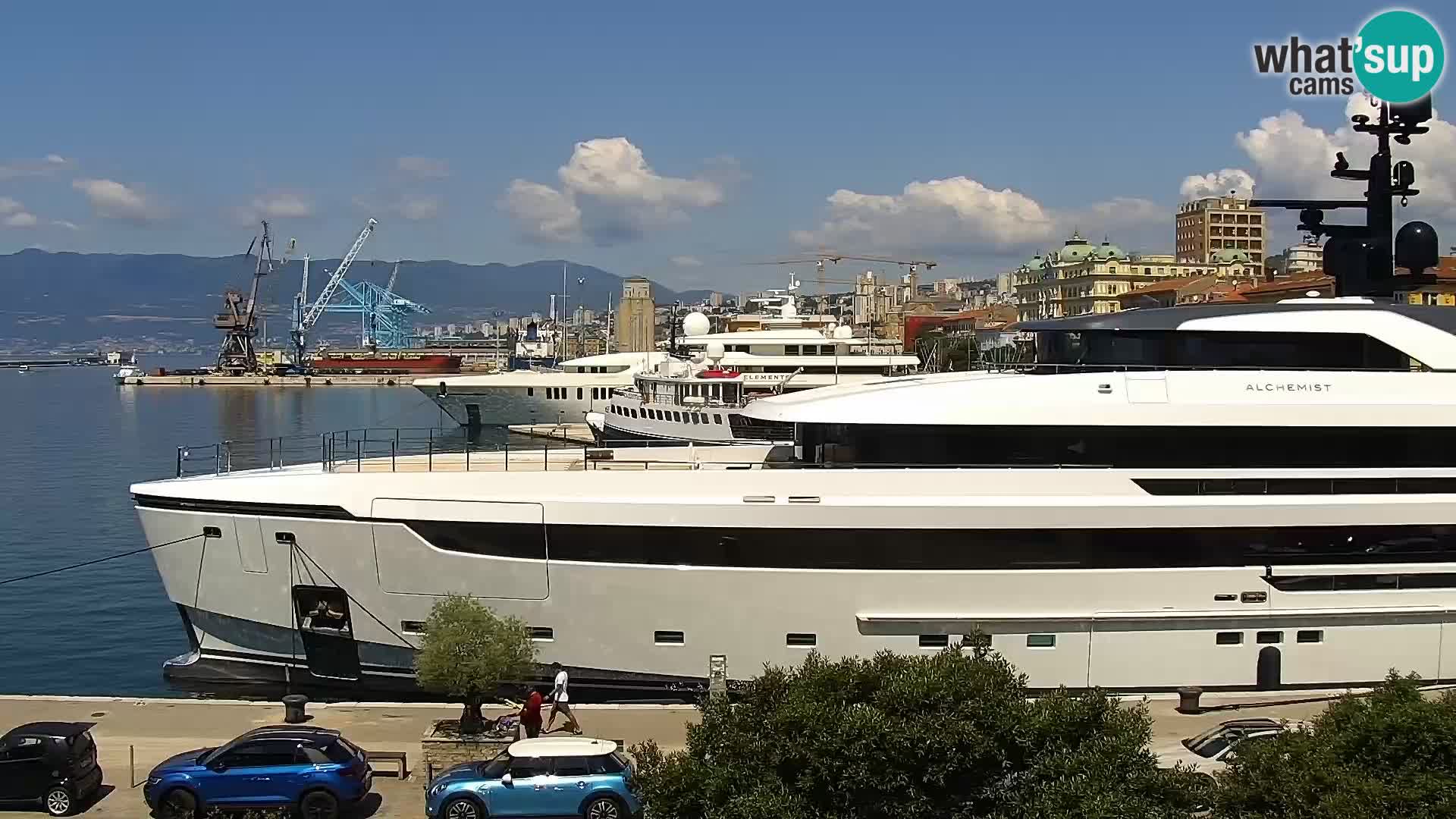 Rijeka – port et Riva
