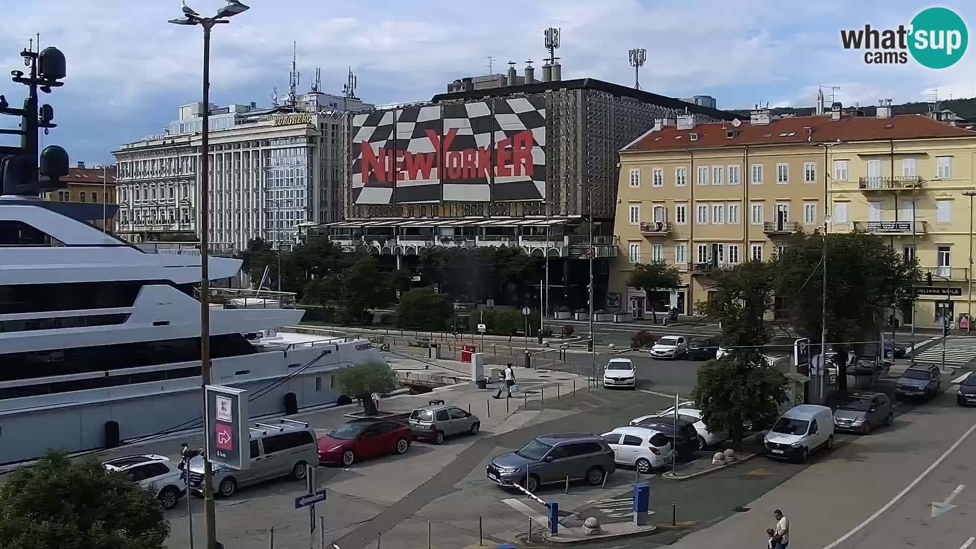 Rijeka – luka i ulica Riva