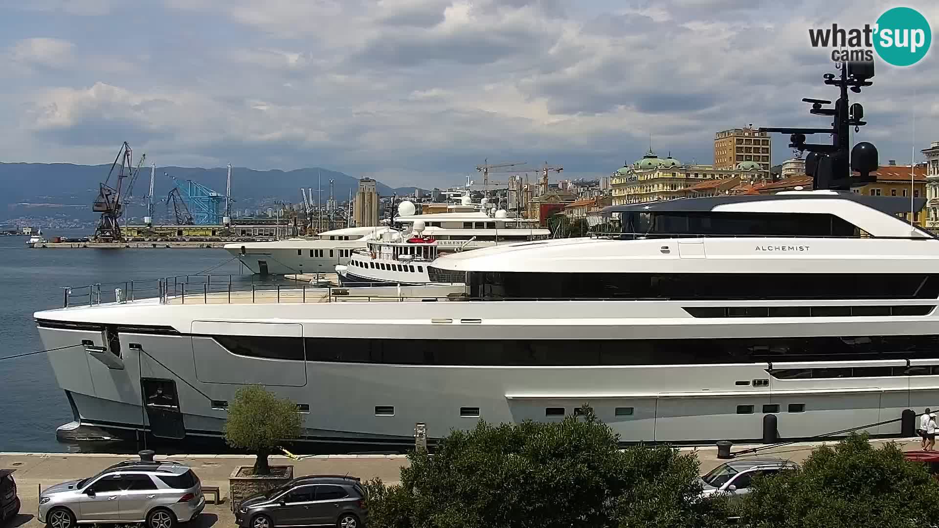 Rijeka – port et Riva