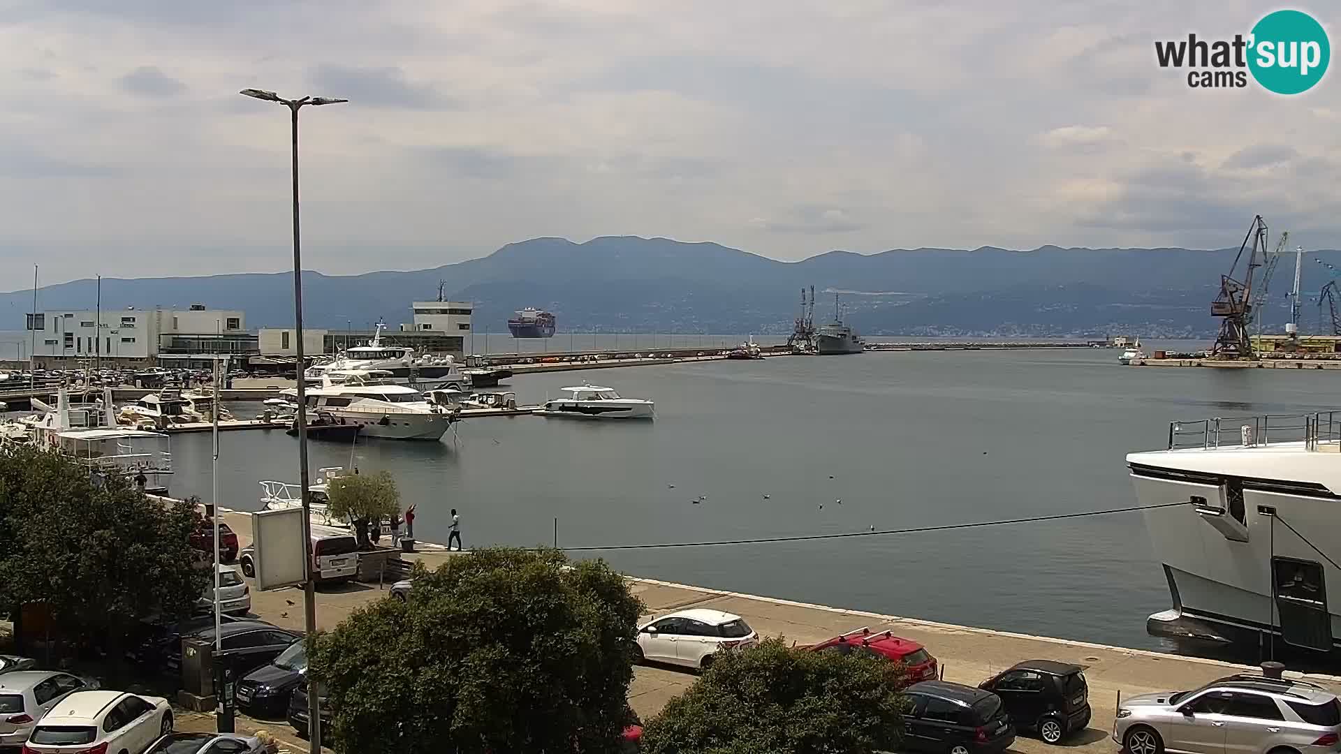 Rijeka – port et Riva