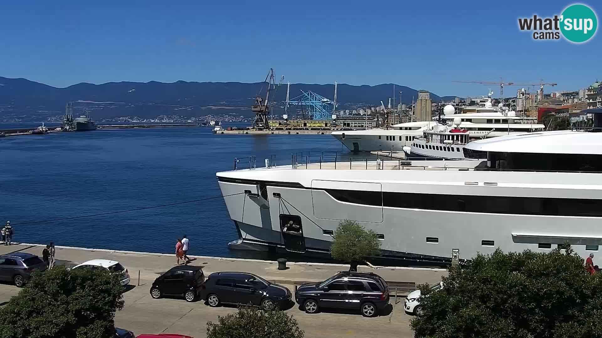 Rijeka – Riva and port