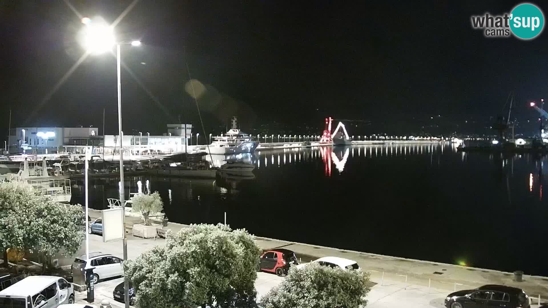 Riva i Marina u Rijeci – Web kamera uživo u Hrvatskoj