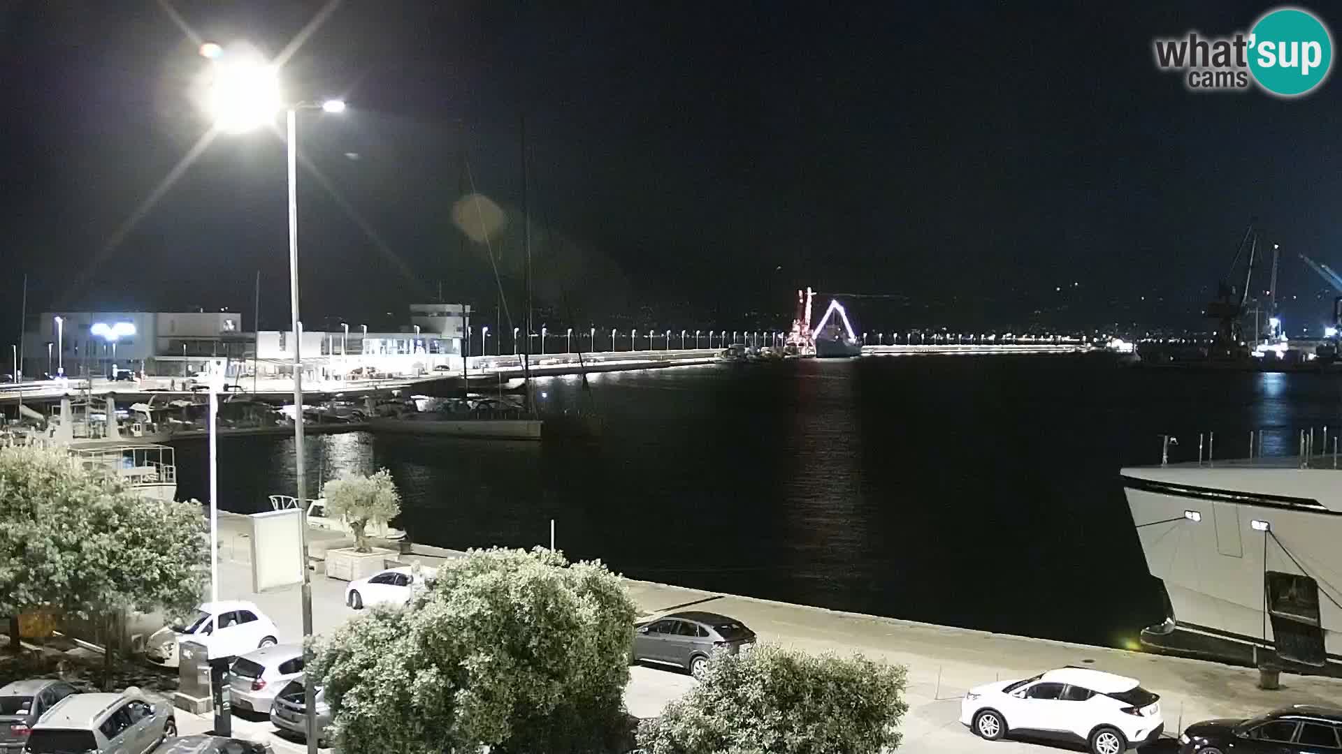 Riva i Marina u Rijeci – Web kamera uživo u Hrvatskoj