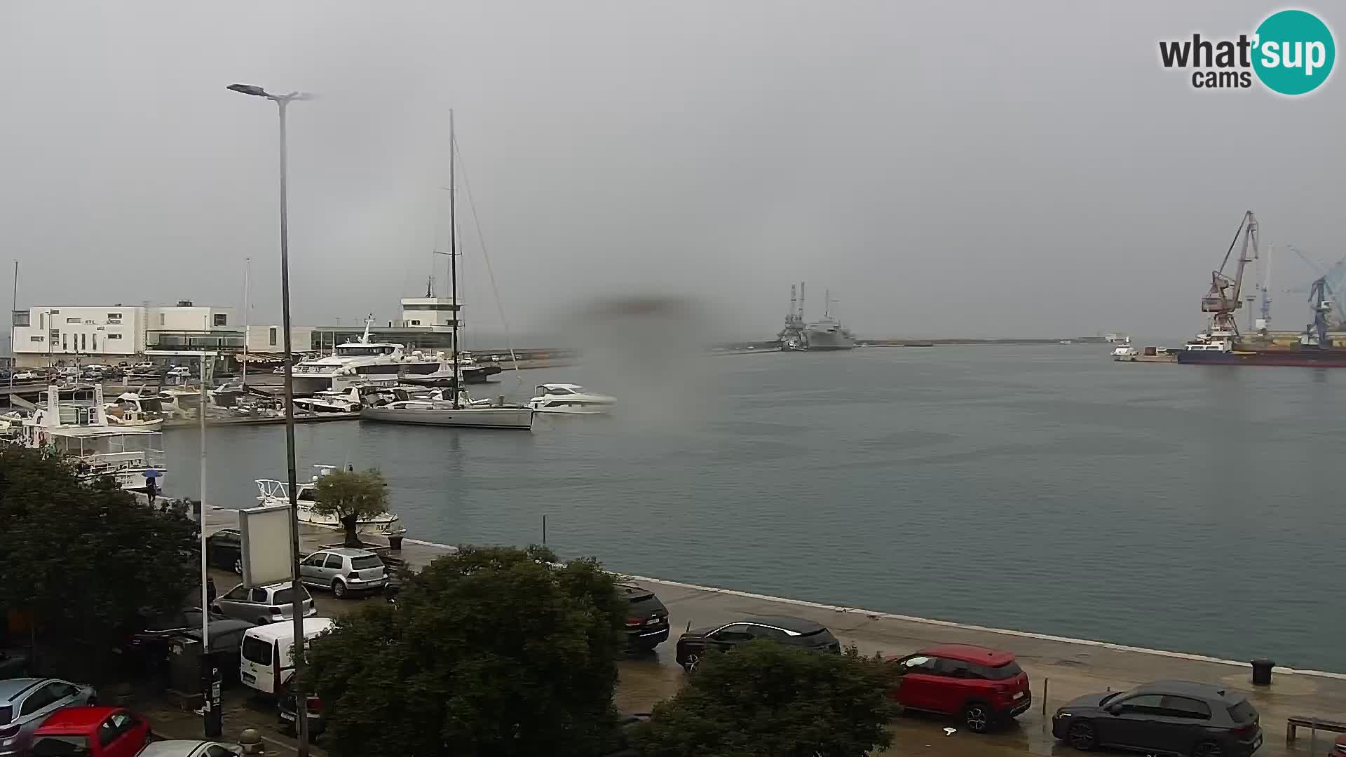 La Riva et Marina à Rijeka – Live Webcam Croatie