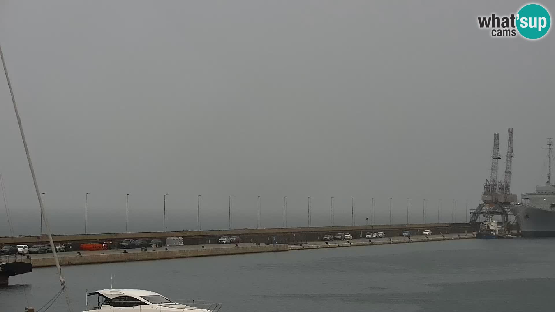 La Riva et Marina à Rijeka – Live Webcam Croatie