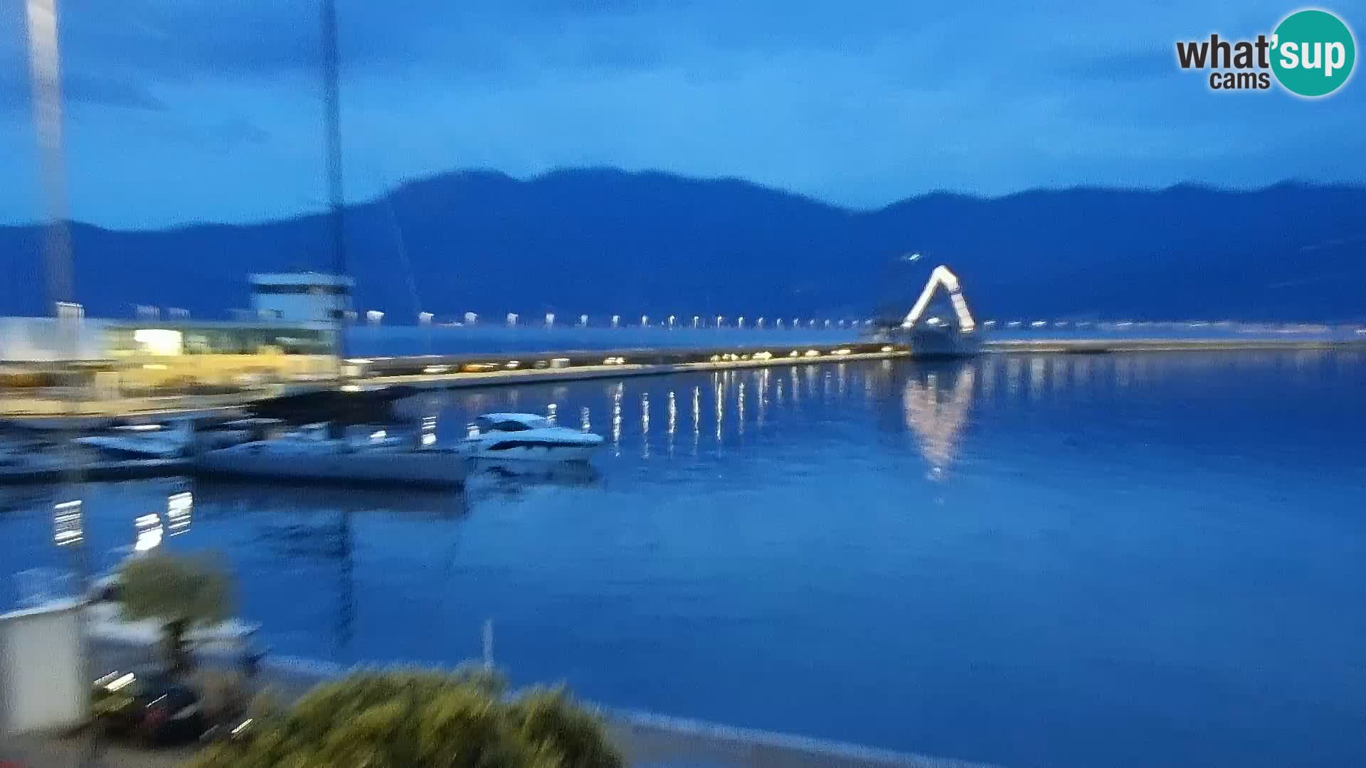 La Riva y Marina en Rijeka – Webcam en vivo Croacia