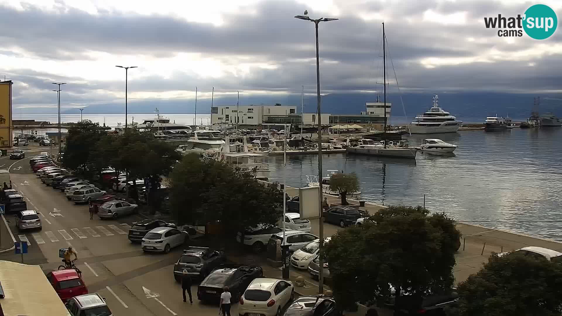 La Riva e la Marina a Rijeka (Fiume) – Live Webcam Croazia