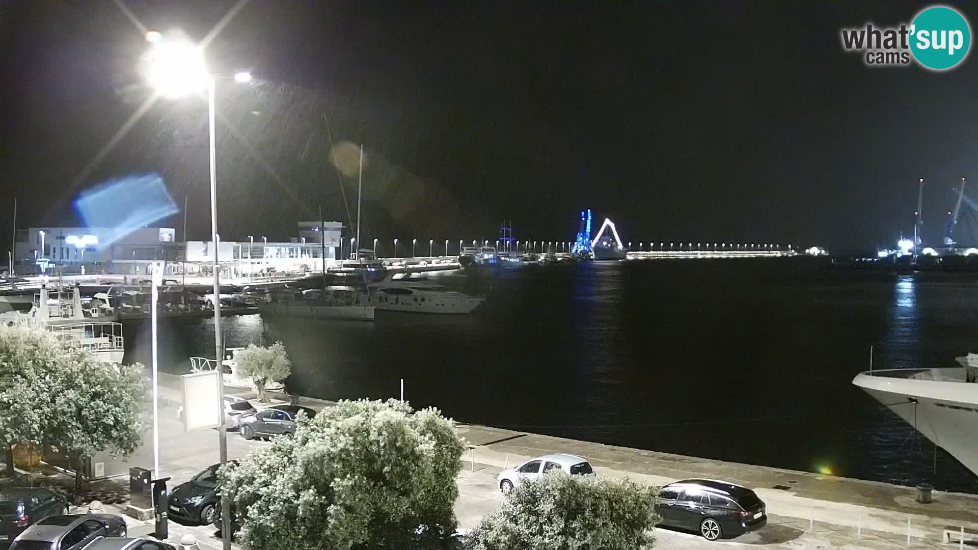 Riva i Marina u Rijeci – Web kamera uživo u Hrvatskoj