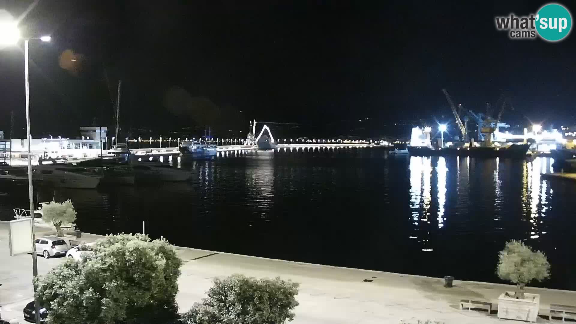 La Riva et Marina à Rijeka – Live Webcam Croatie