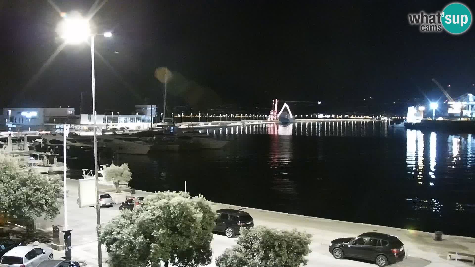Riva i Marina u Rijeci – Web kamera uživo u Hrvatskoj
