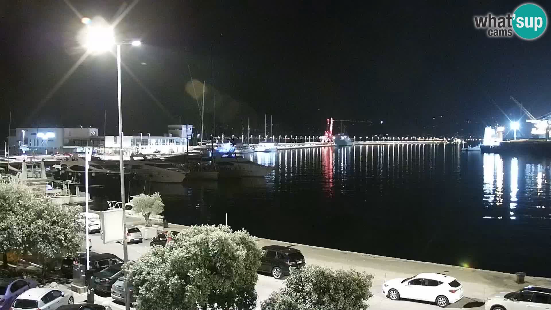 Riva i Marina u Rijeci – Web kamera uživo u Hrvatskoj