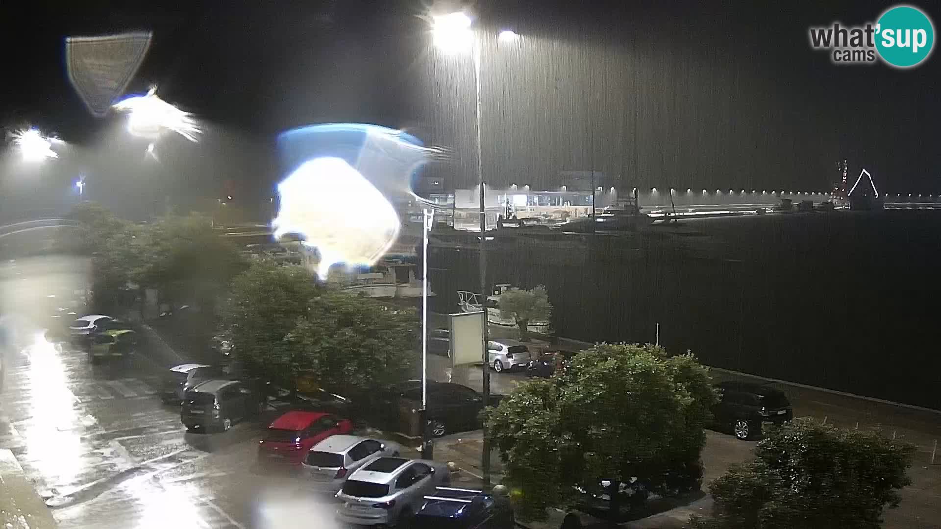 Die Riva und Marina in Rijeka – Live Webcam Kroatien