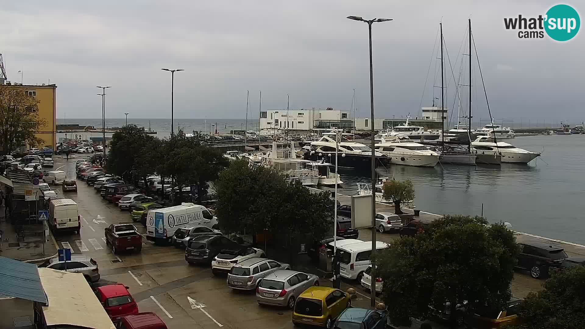 Riva i Marina u Rijeci – Web kamera uživo u Hrvatskoj