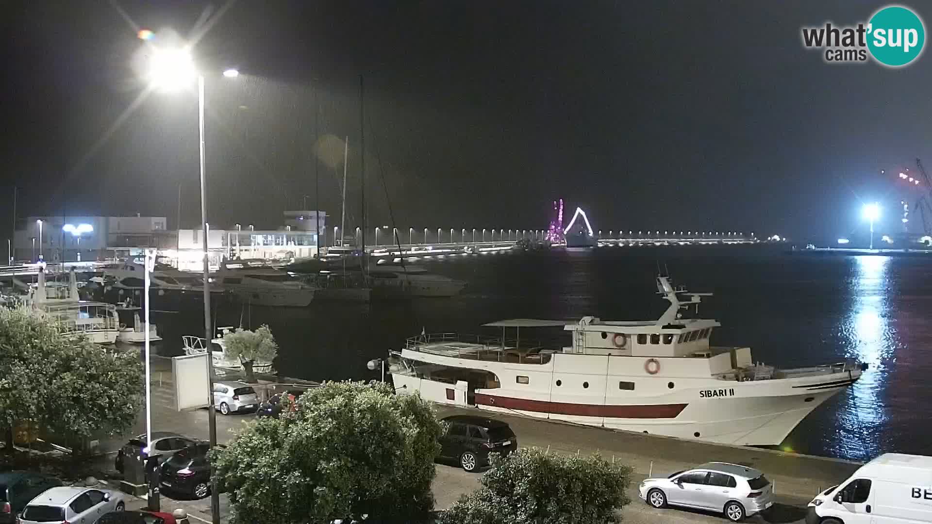 La Riva e la Marina a Rijeka (Fiume) – Live Webcam Croazia