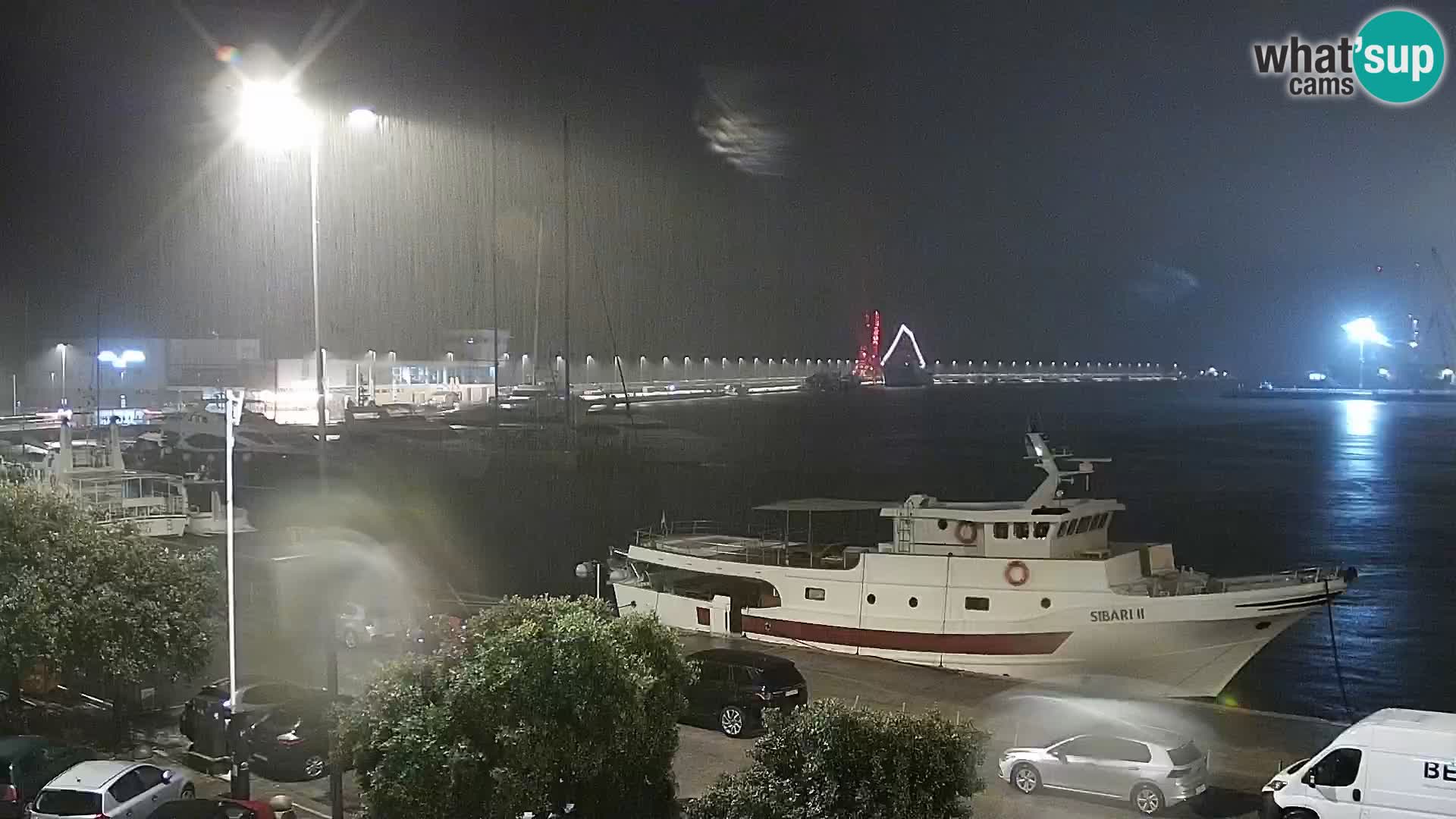 Riva in Marina v Reki – Spletna kamera v živo Hrvaška