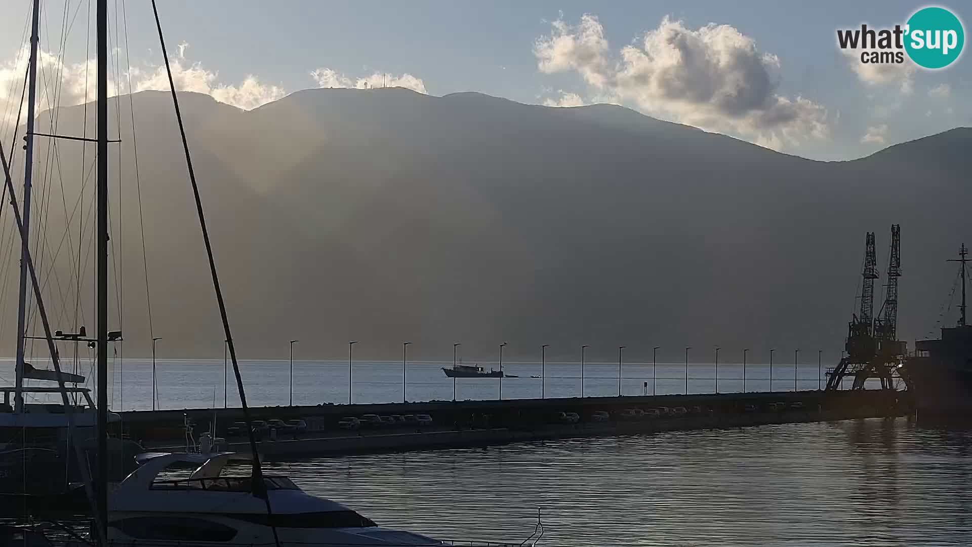 Riva i Marina u Rijeci – Web kamera uživo u Hrvatskoj