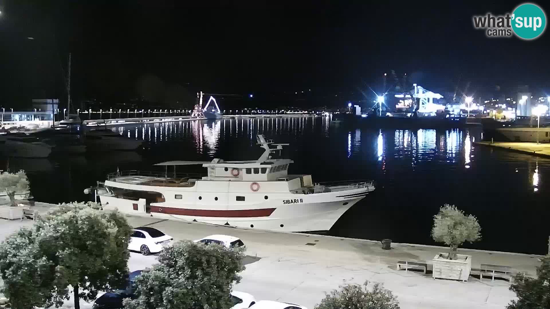 La Riva y Marina en Rijeka – Webcam en vivo Croacia