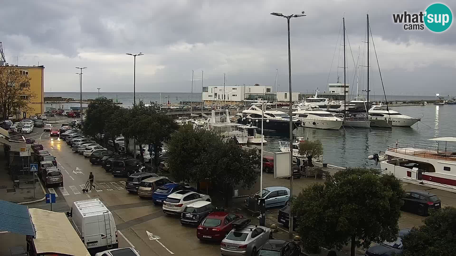 La Riva e la Marina a Rijeka (Fiume) – Live Webcam Croazia