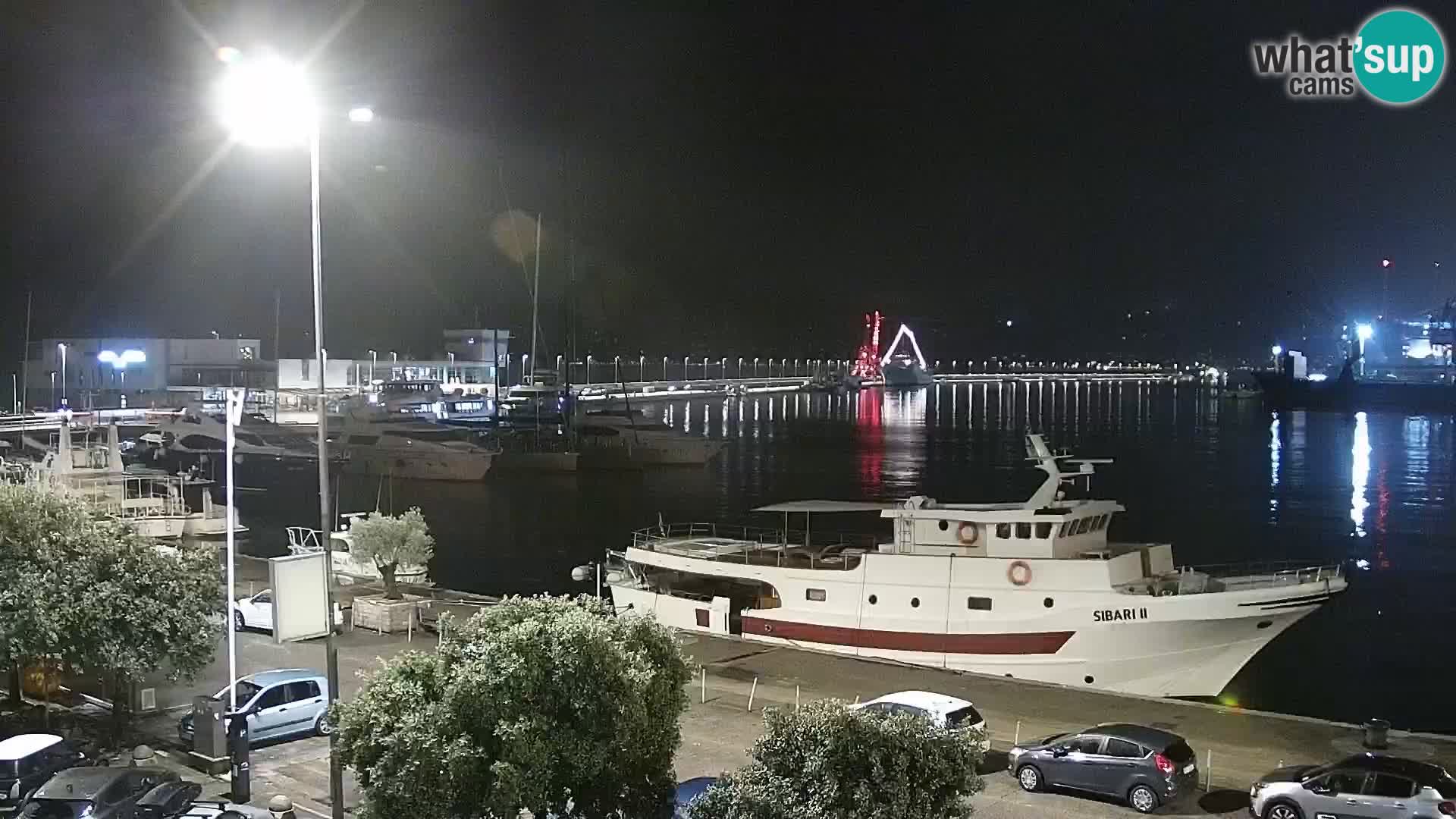 Riva i Marina u Rijeci – Web kamera uživo u Hrvatskoj