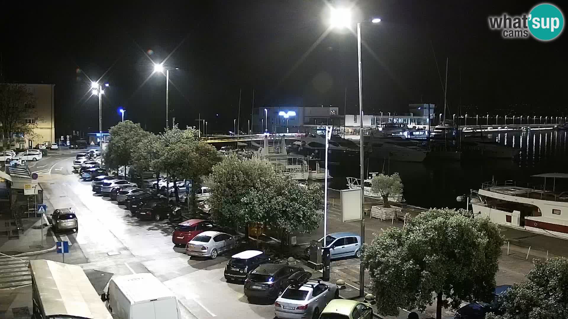 Riva i Marina u Rijeci – Web kamera uživo u Hrvatskoj