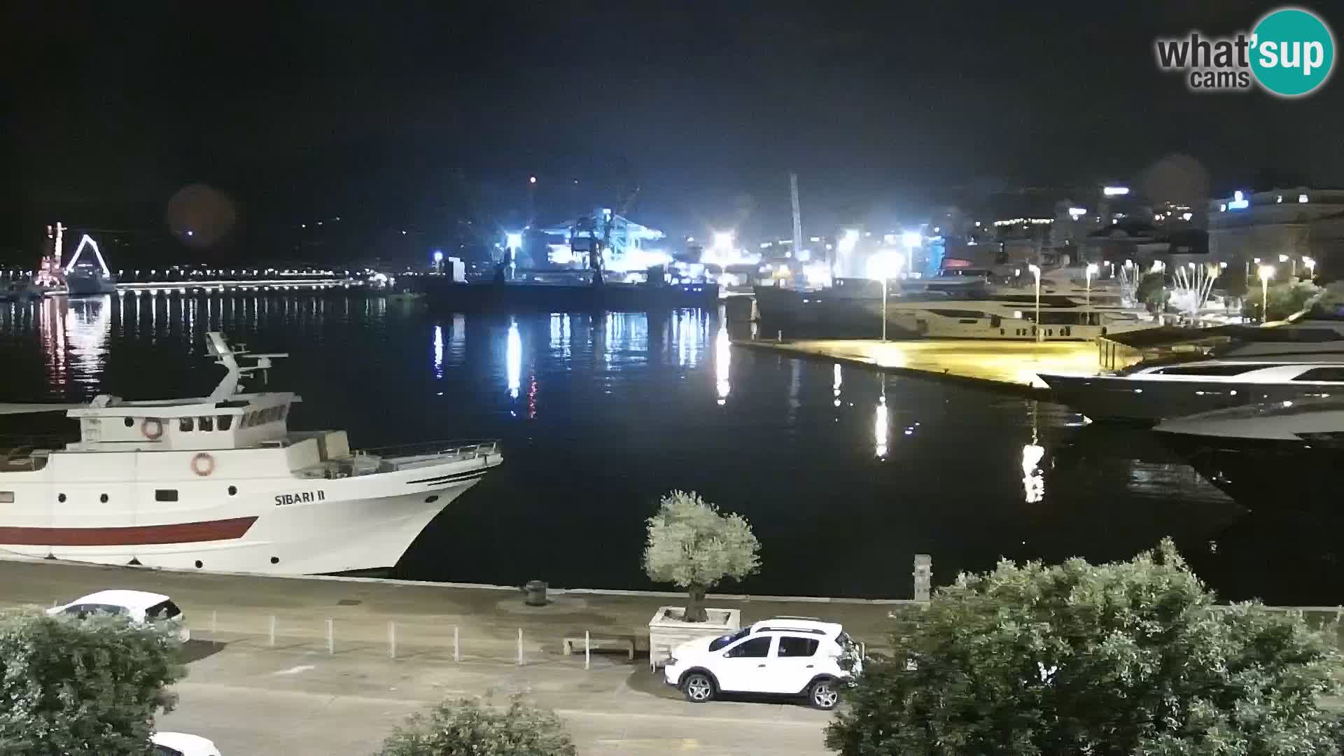 Riva i Marina u Rijeci – Web kamera uživo u Hrvatskoj