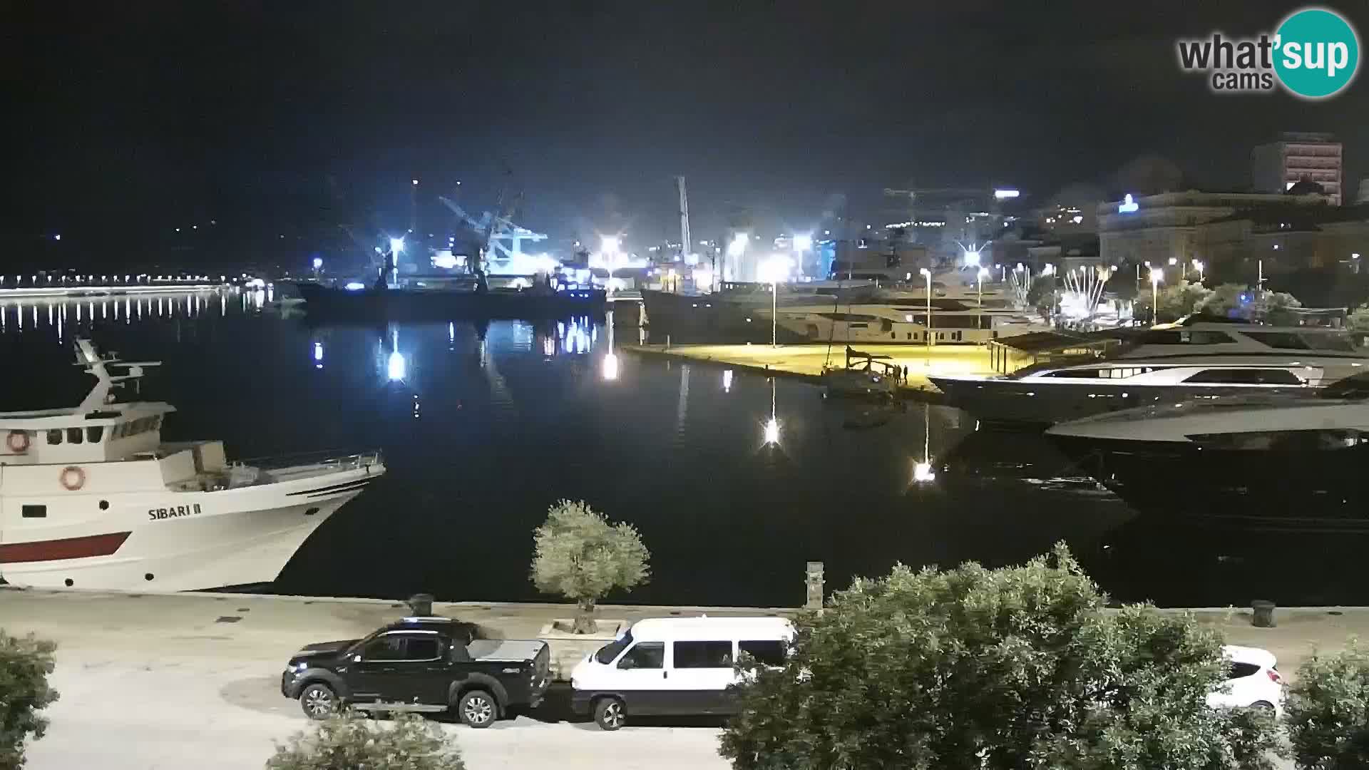 The Riva and Marina in Rijeka  – Live Webcam Croatia