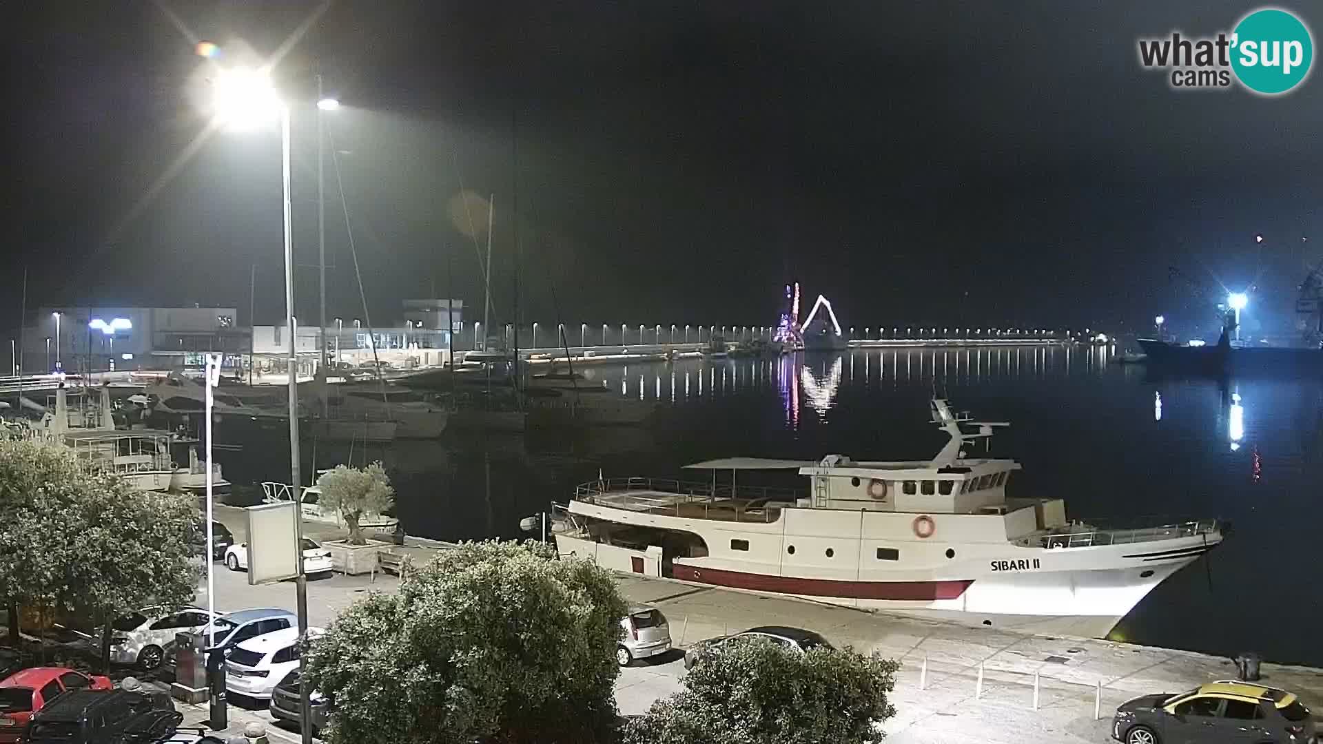 Die Riva und Marina in Rijeka – Live Webcam Kroatien