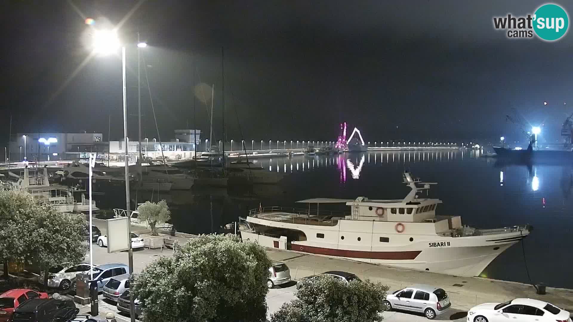 La Riva e la Marina a Rijeka (Fiume) – Live Webcam Croazia