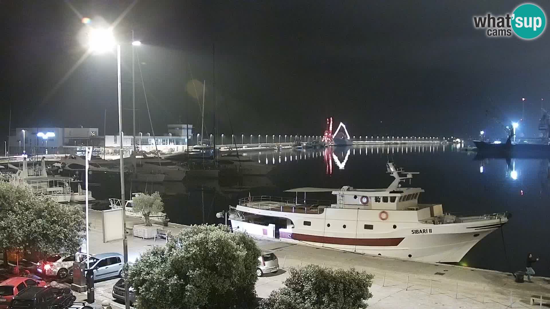 La Riva e la Marina a Rijeka (Fiume) – Live Webcam Croazia