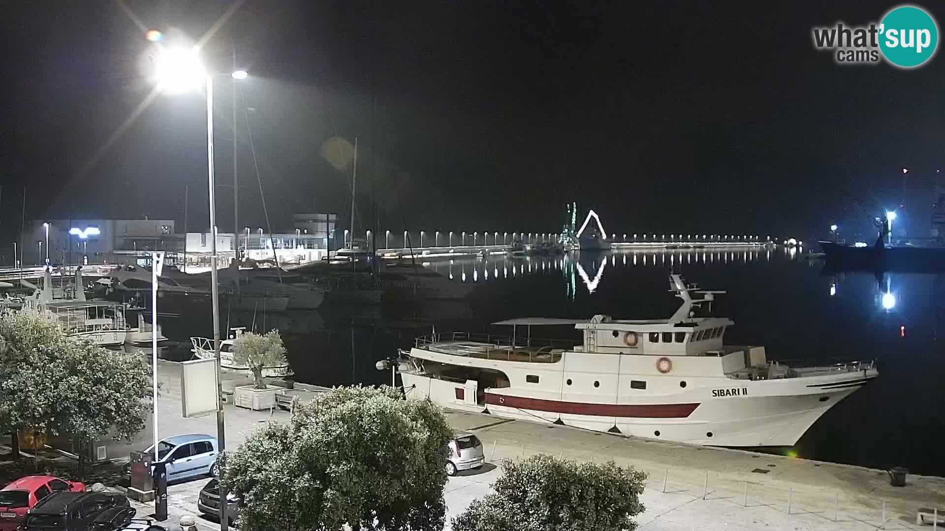 Die Riva und Marina in Rijeka – Live Webcam Kroatien