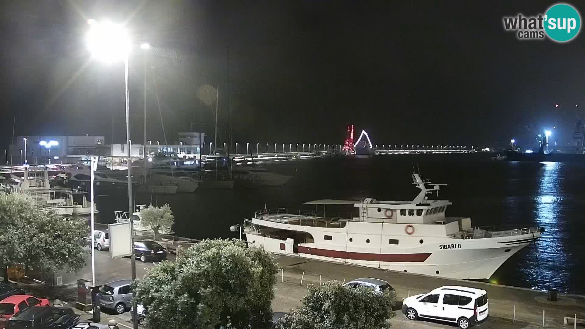 La Riva e la Marina a Rijeka (Fiume) – Live Webcam Croazia