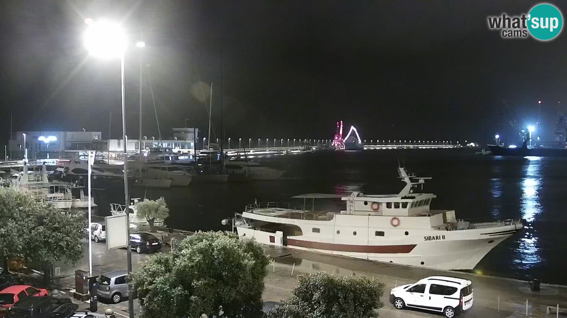 La Riva et Marina à Rijeka – Live Webcam Croatie