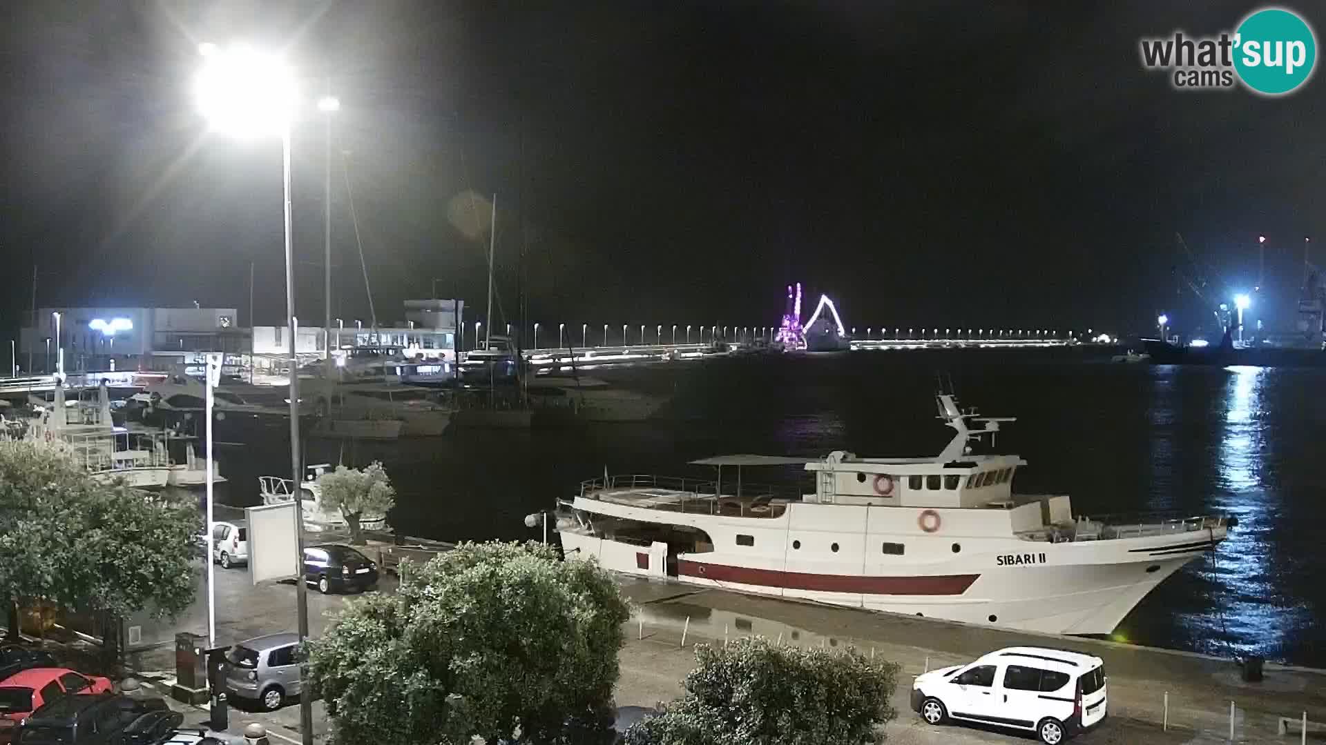 La Riva y Marina en Rijeka – Webcam en vivo Croacia
