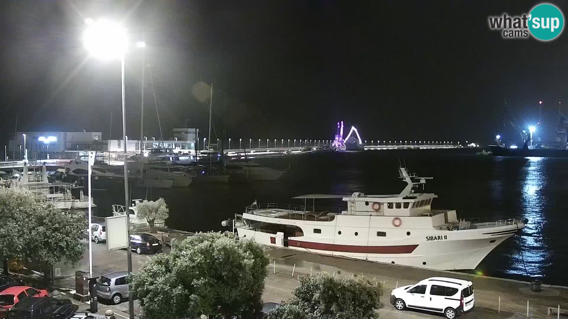 The Riva and Marina in Rijeka  – Live Webcam Croatia