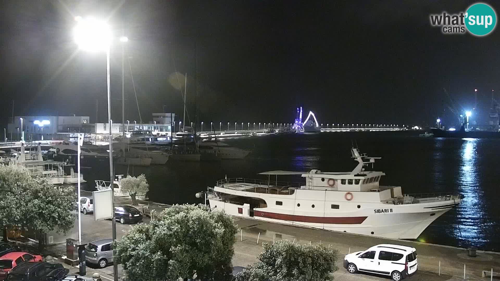 La Riva y Marina en Rijeka – Webcam en vivo Croacia