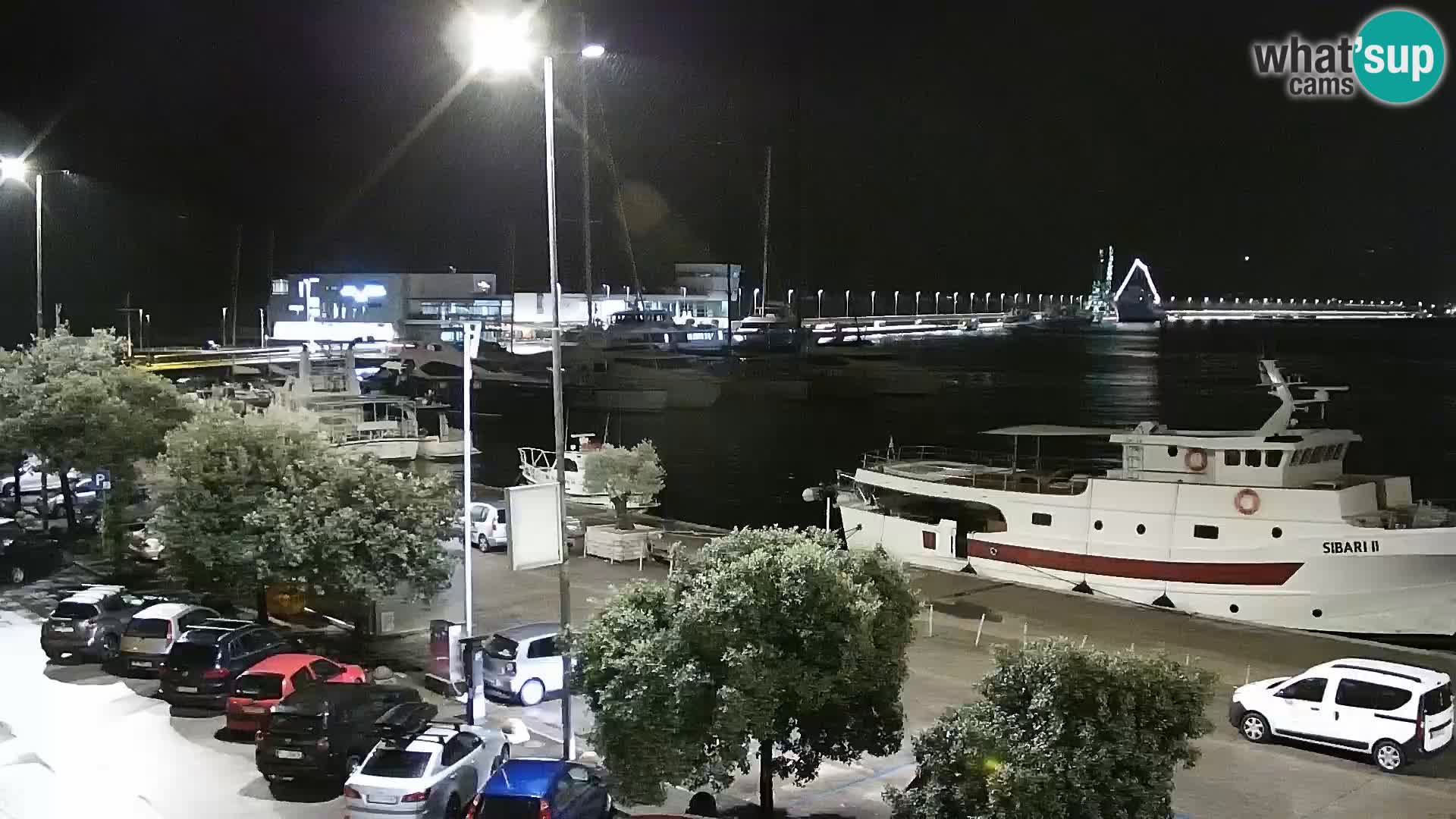 Die Riva und Marina in Rijeka – Live Webcam Kroatien