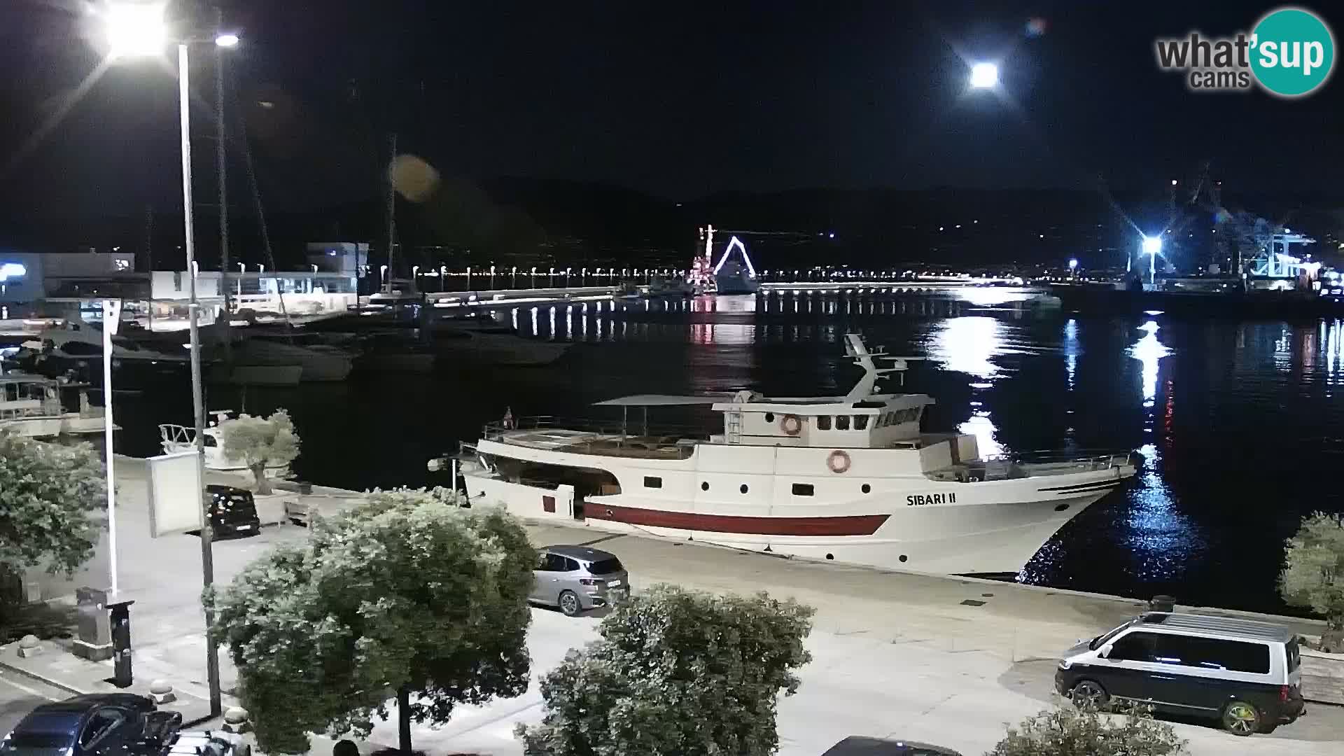 La Riva et Marina à Rijeka – Live Webcam Croatie