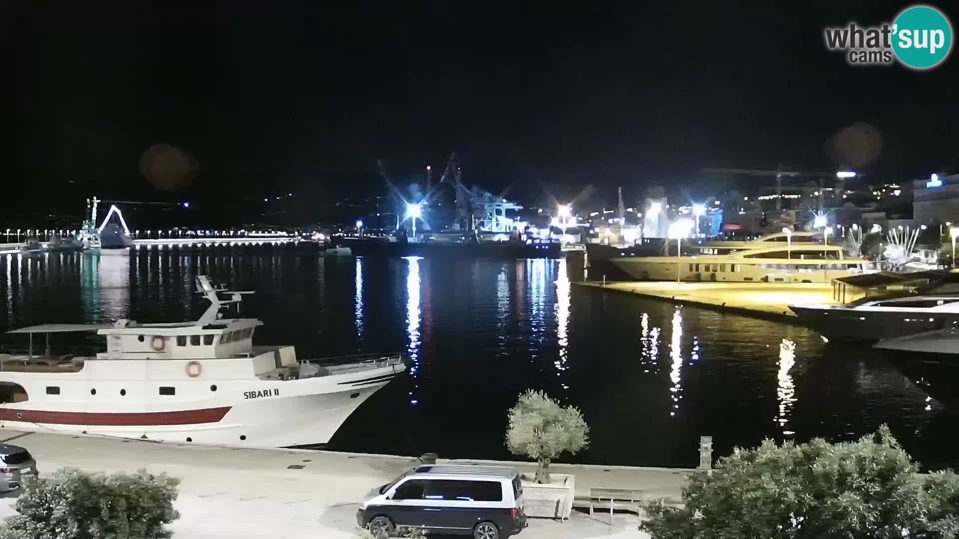 La Riva e la Marina a Rijeka (Fiume) – Live Webcam Croazia