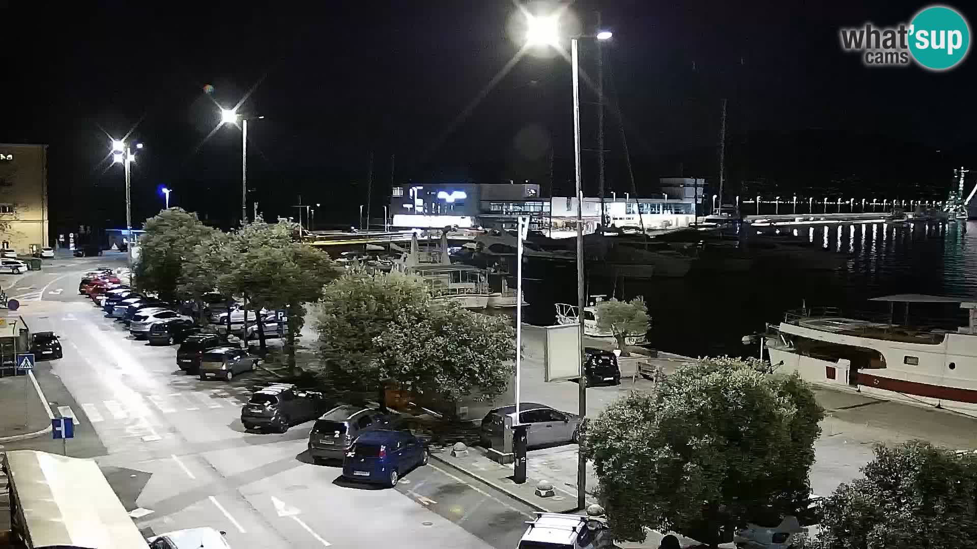 Riva i Marina u Rijeci – Web kamera uživo u Hrvatskoj