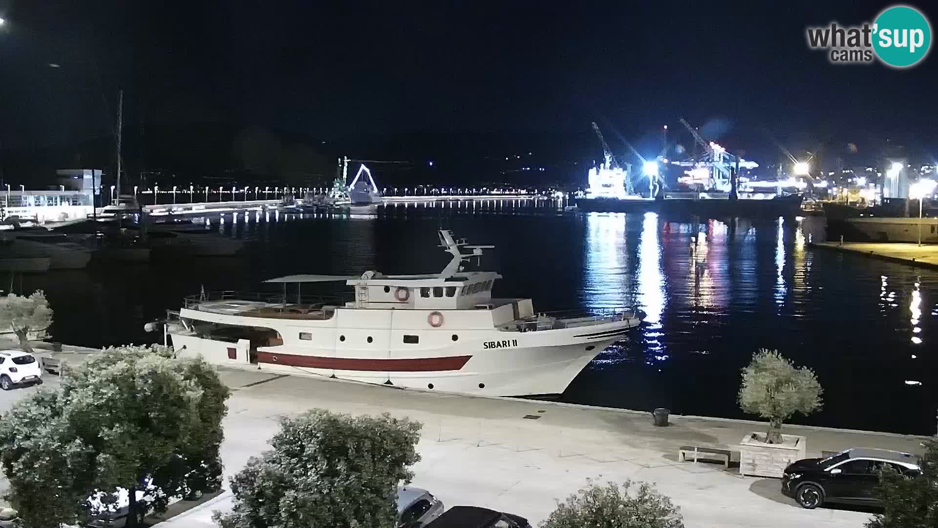 La Riva e la Marina a Rijeka (Fiume) – Live Webcam Croazia